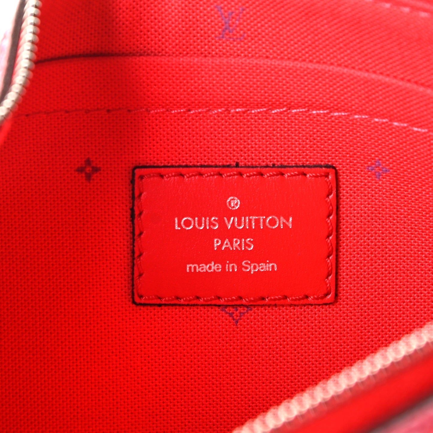 Monogram Escale Neverfull MM GM Pochette Rouge