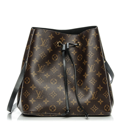 Louis Vuitton Monogram Neonoe MM Black 1 of 7