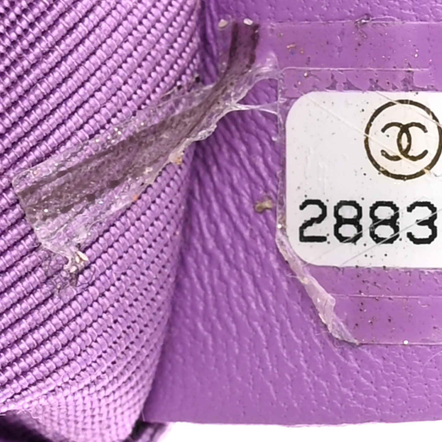 Lambskin Quilted Waist Belt Bag Purple