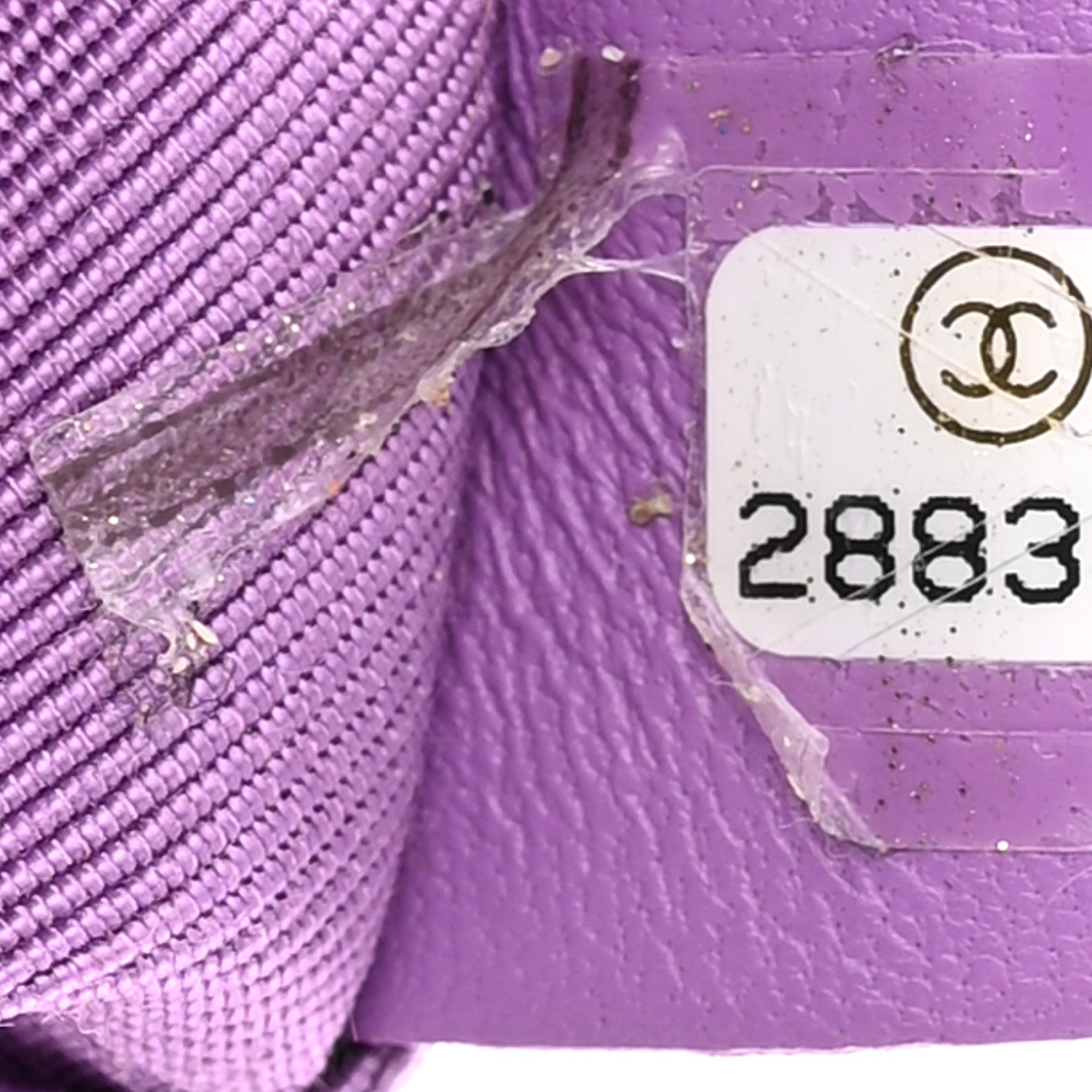 Chanel Lambskin Quilted Waist Belt Bag Purple 7 of 10