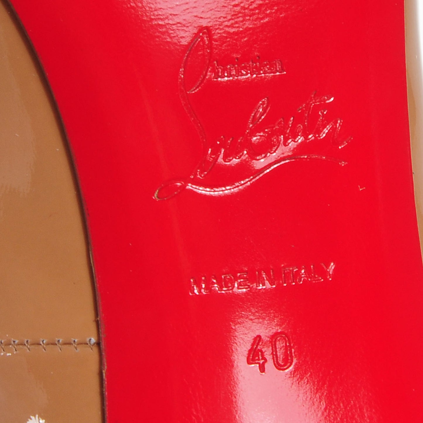 Patent You You 85 Pumps 40 Camel