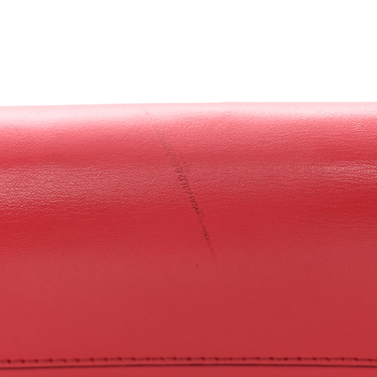 Bulgari Calfskin Serpenti Forever Chain Wallet Reef Coral 21 of 25
