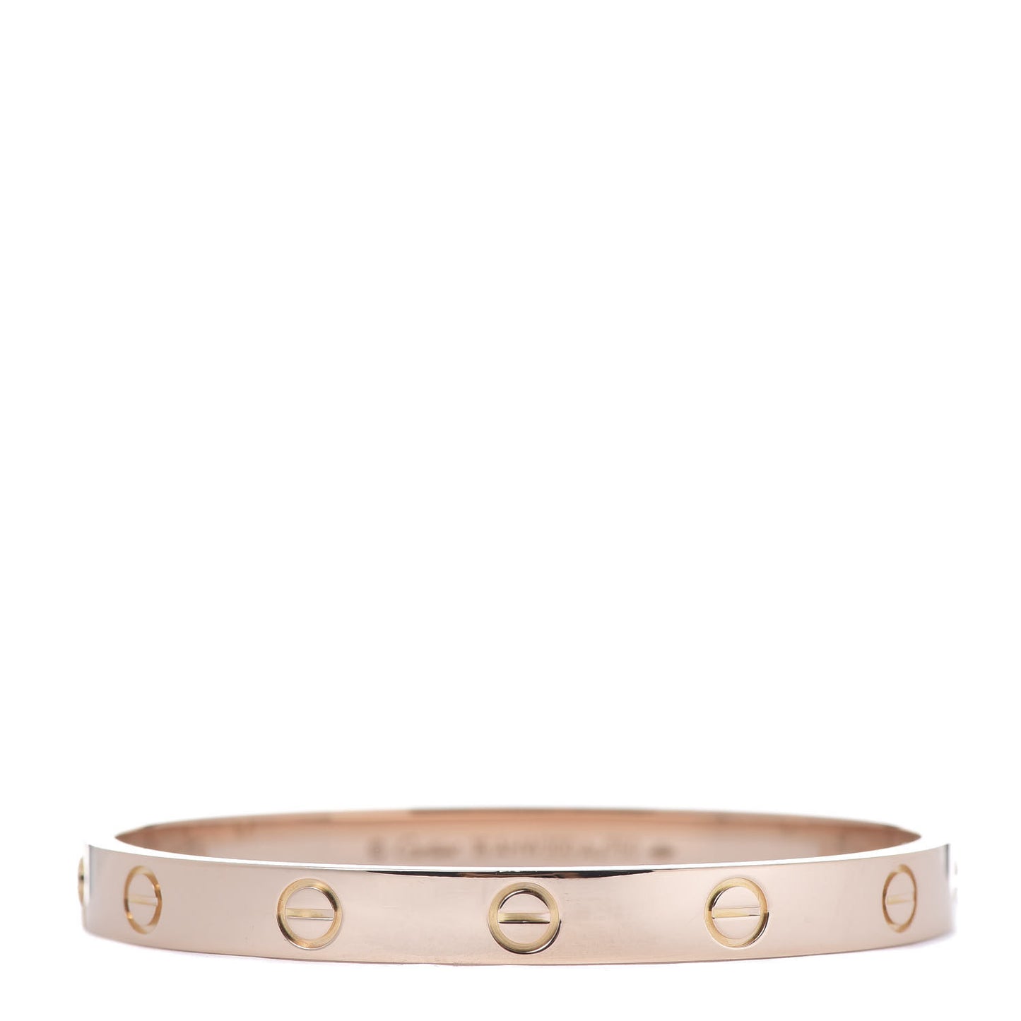 18K Pink Gold LOVE Bracelet 16