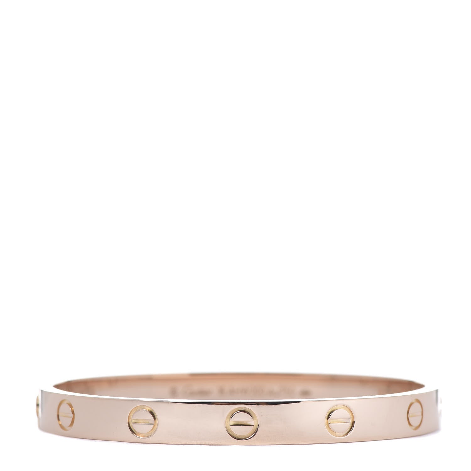 Cartier 18K Pink Gold LOVE Bracelet 16 1 of 7