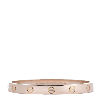 Cartier 18K Pink Gold LOVE Bracelet 16 1 of 7