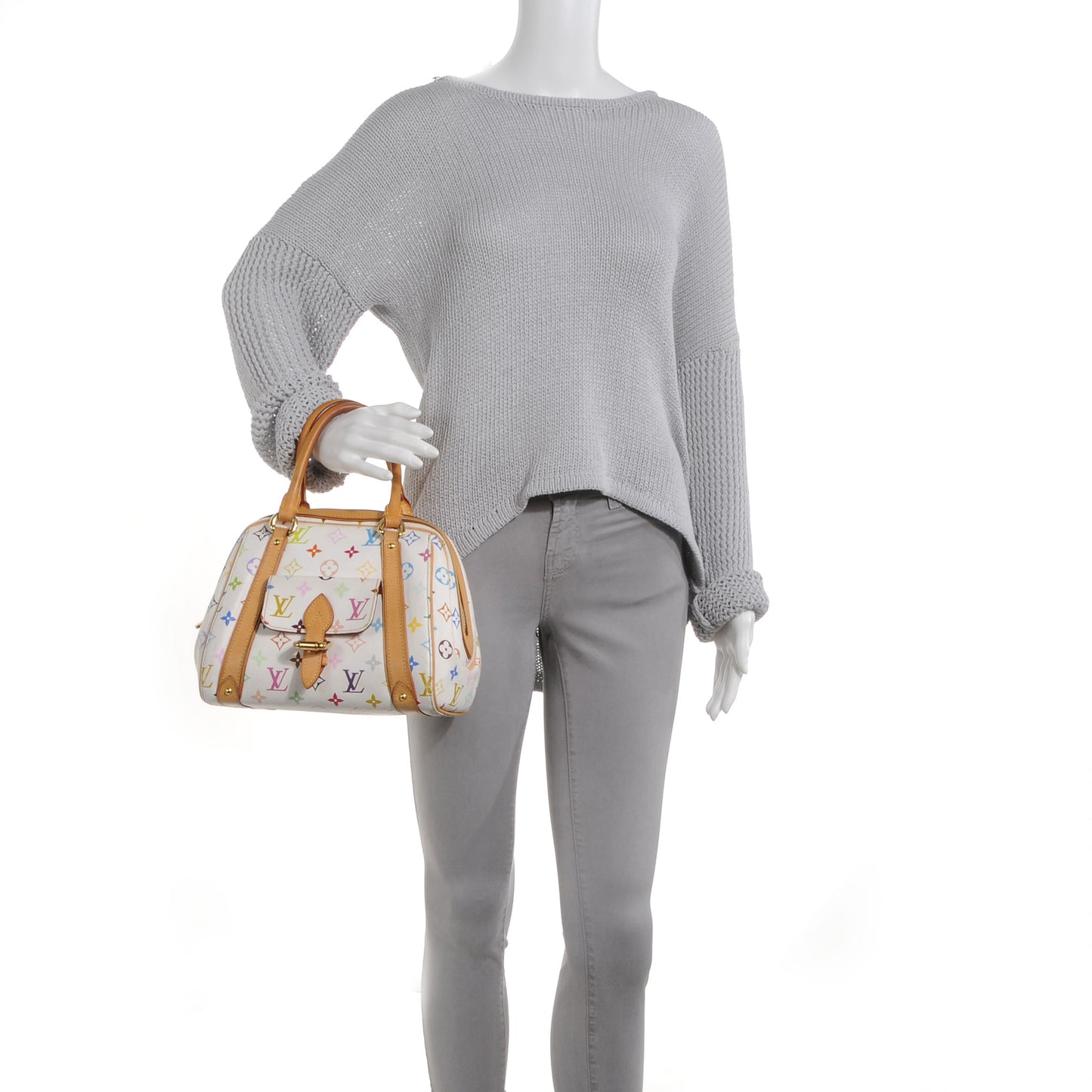 Monogram Multicolor Priscilla White