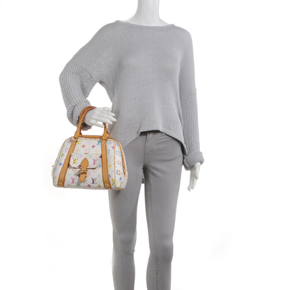 Louis Vuitton Monogram Multicolor Priscilla White 4 of 32
