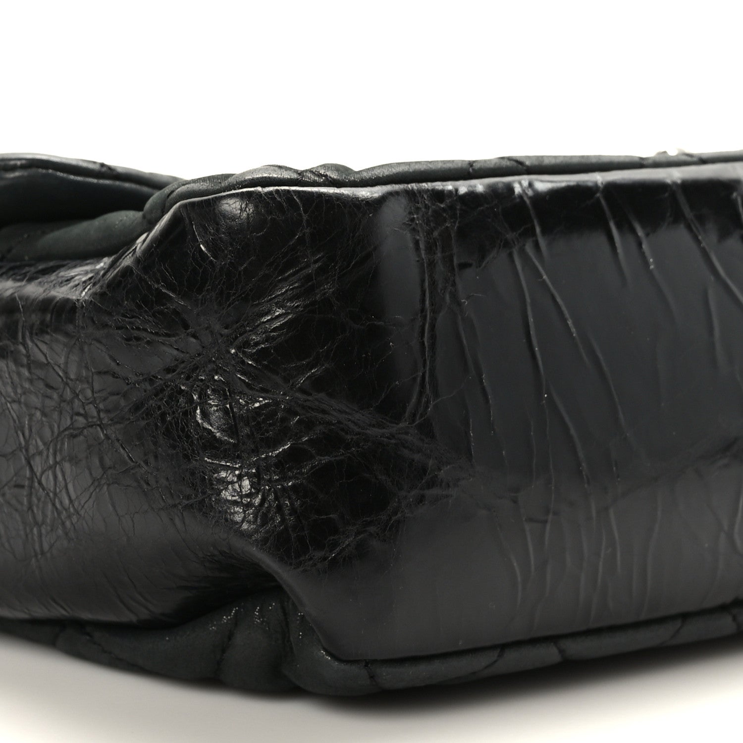 Chanel Iridescent Calfskin Medium In the Mix Flap Black 8 of 10