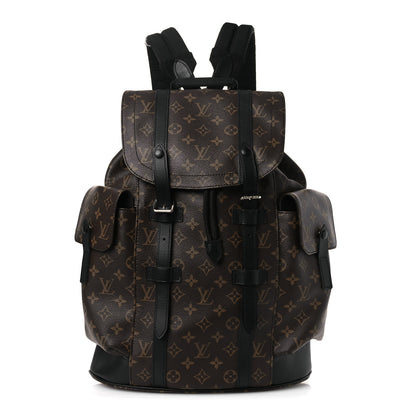Louis Vuitton Monogram Macassar Christopher PM Backpack 1 of 11