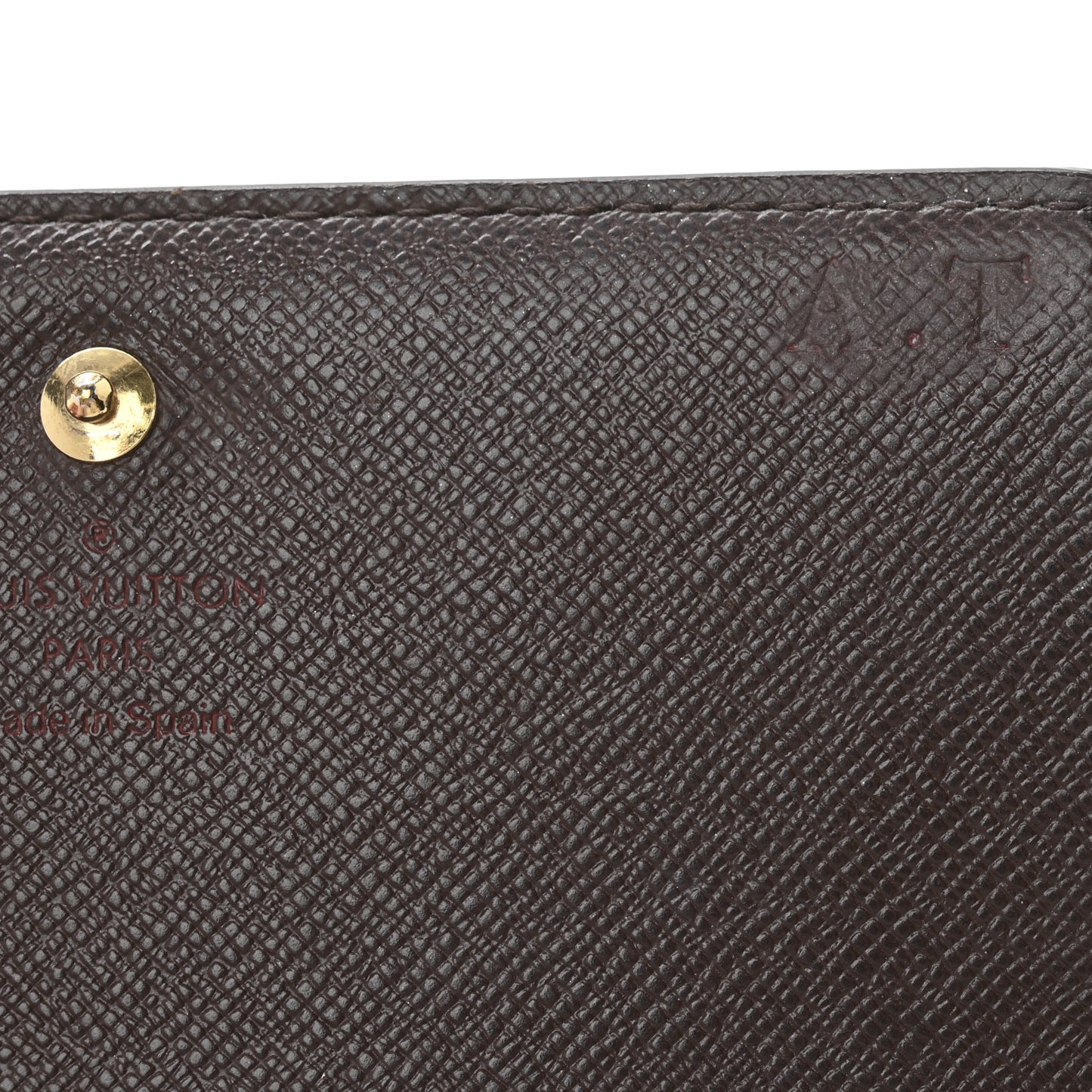 Damier Ebene Porte-Monnaie Billets Tresor Wallet