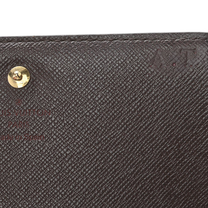Louis Vuitton Damier Ebene Porte-Monnaie Billets Tresor Wallet 8 of 12