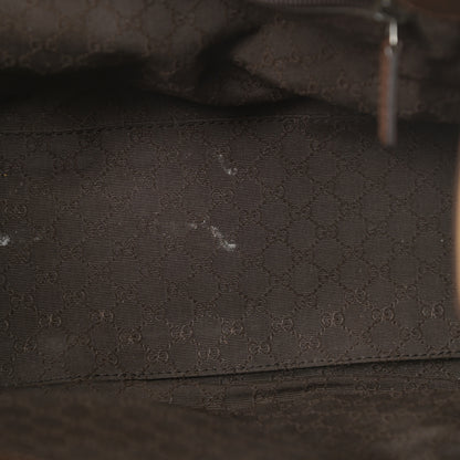Gucci Canvas Web Small Jackie O Hobo Brown 14 of 20
