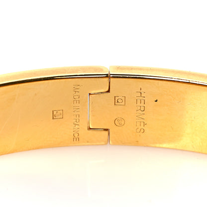 Hermes Enamel Narrow Clic Clac H Bracelet PM White 4 of 4