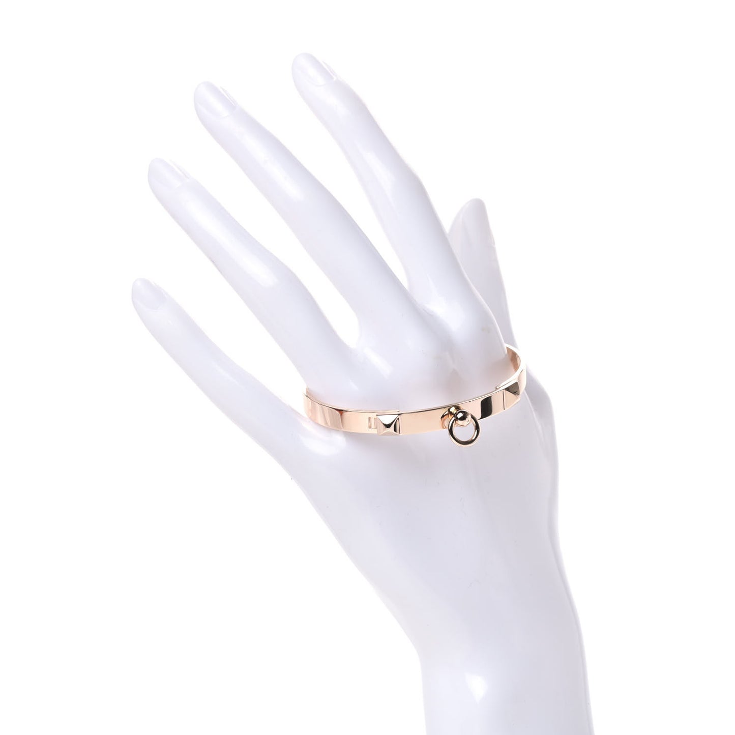 18K Rose Gold PM Collier De Chien Bracelet SH