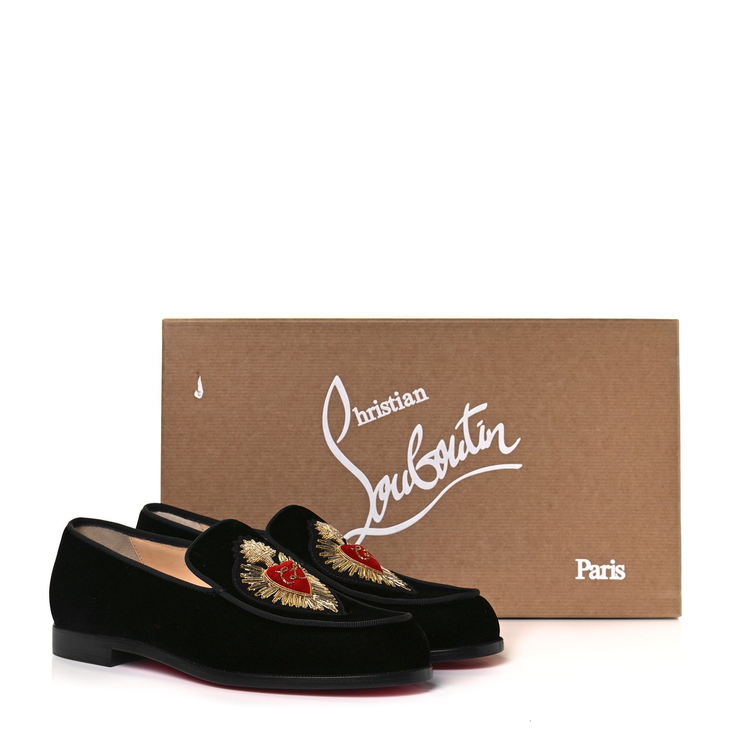 Velvet Perou Corazon Flats 36 Black