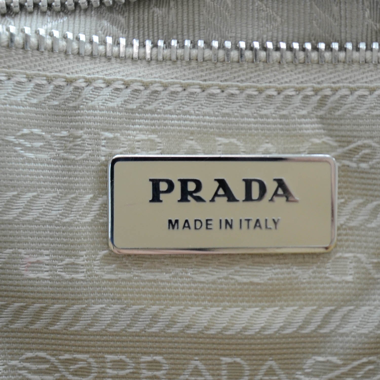 Prada Vitello Metal Handle Shoulder Bag 8 of 10
