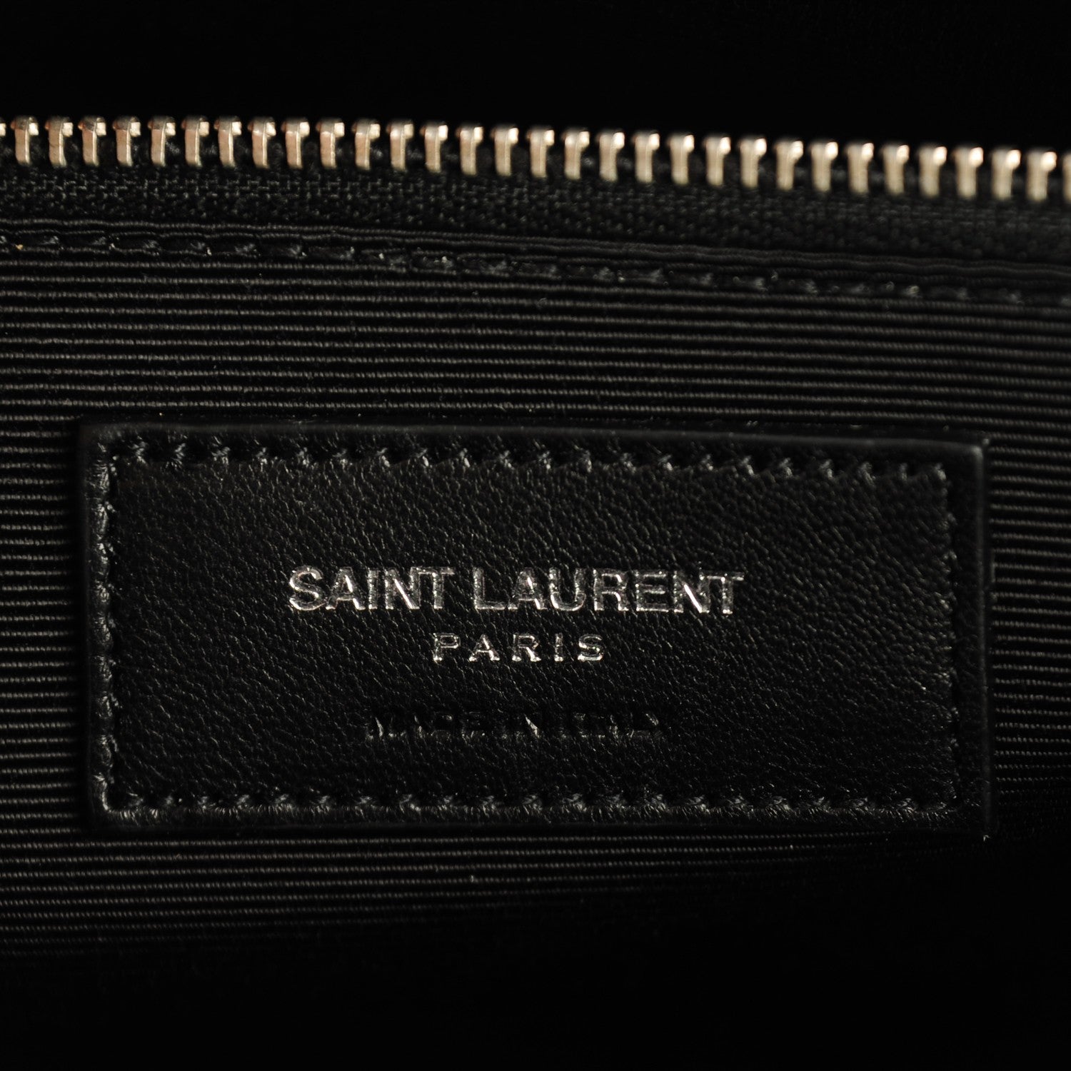Saint Laurent Grained Calfskin Small Sac De Jour Black 6 of 7