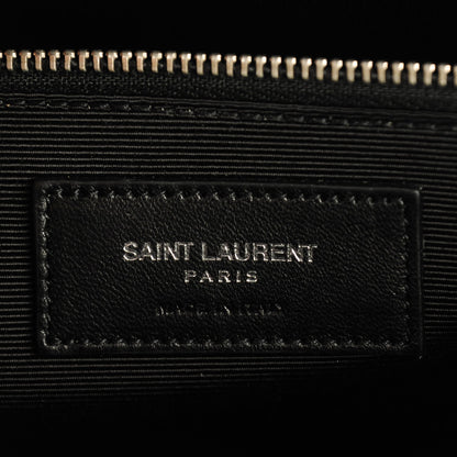Saint Laurent Grained Calfskin Small Sac De Jour Black 6 of 7