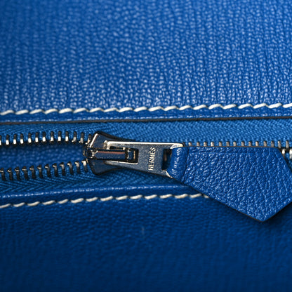 Hermes Epsom Candy Birkin 35 Celeste Mykonos 19 of 32