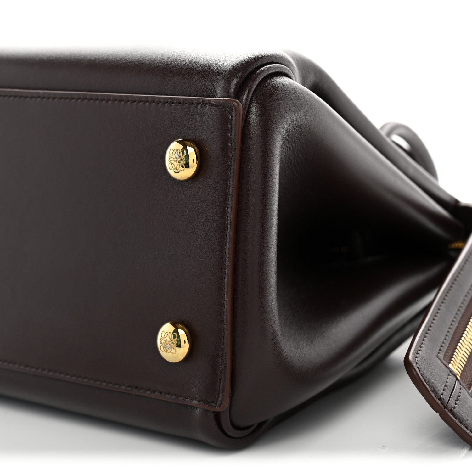 Loewe Supple Calfskin Small Madrid Bag Dark Brownie 9 of 10