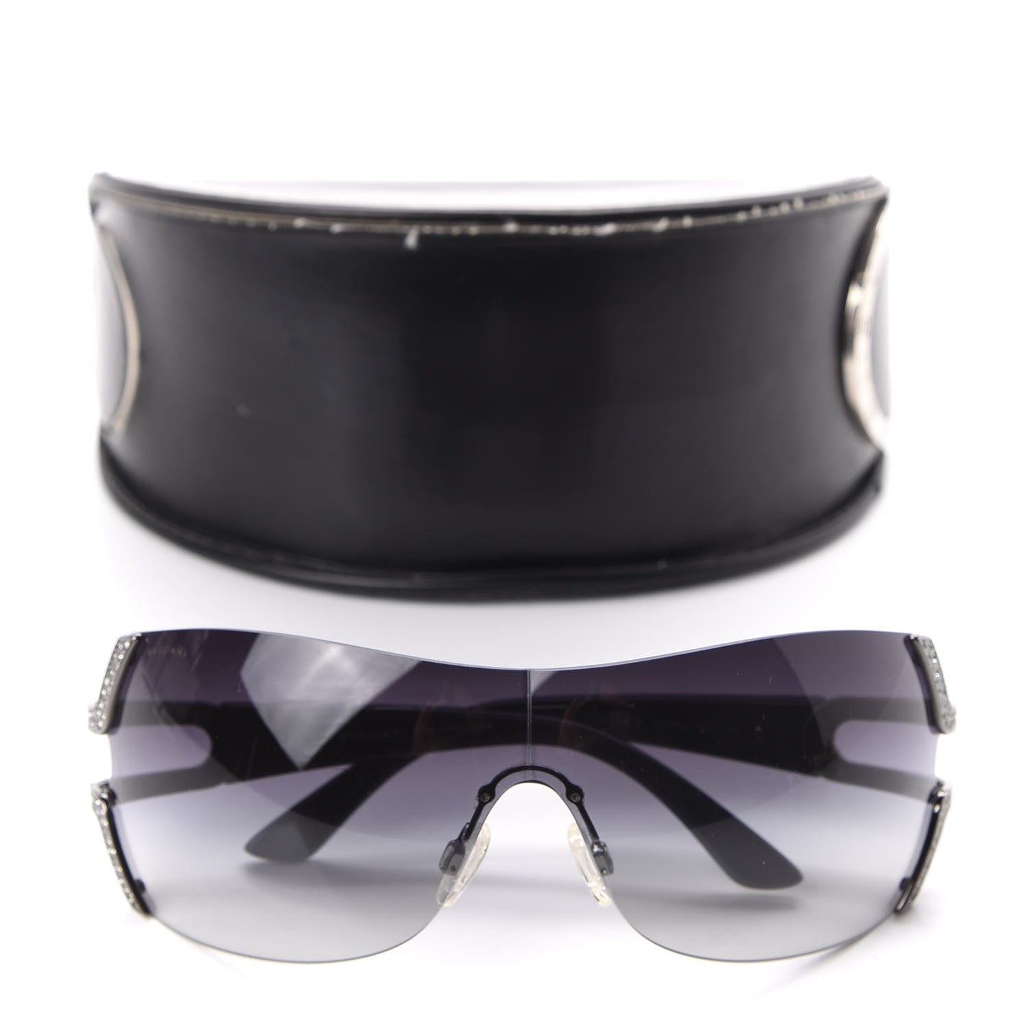 Bulgari Crystal 6038-B Sunglasses Blue 7 of 7