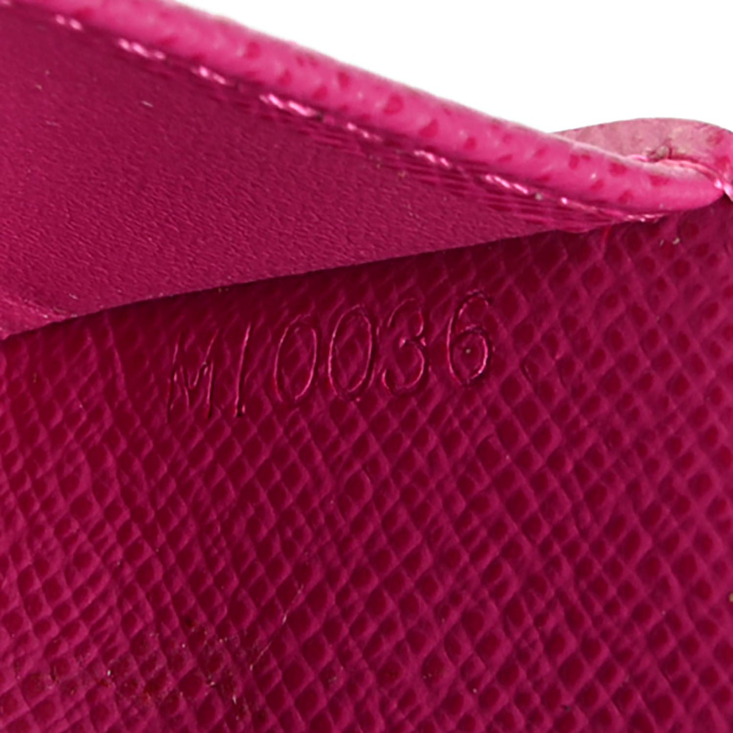 Louis Vuitton Monogram Perforated Compact Zipped Wallet Fuchsia 7 of 7