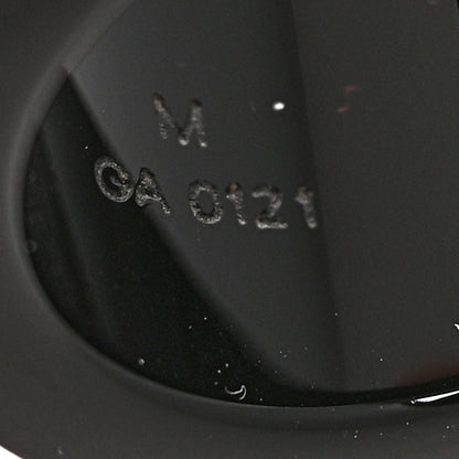 Louis Vuitton Resin Swarovski Crystal Inclusion Ring M Black 3 of 3