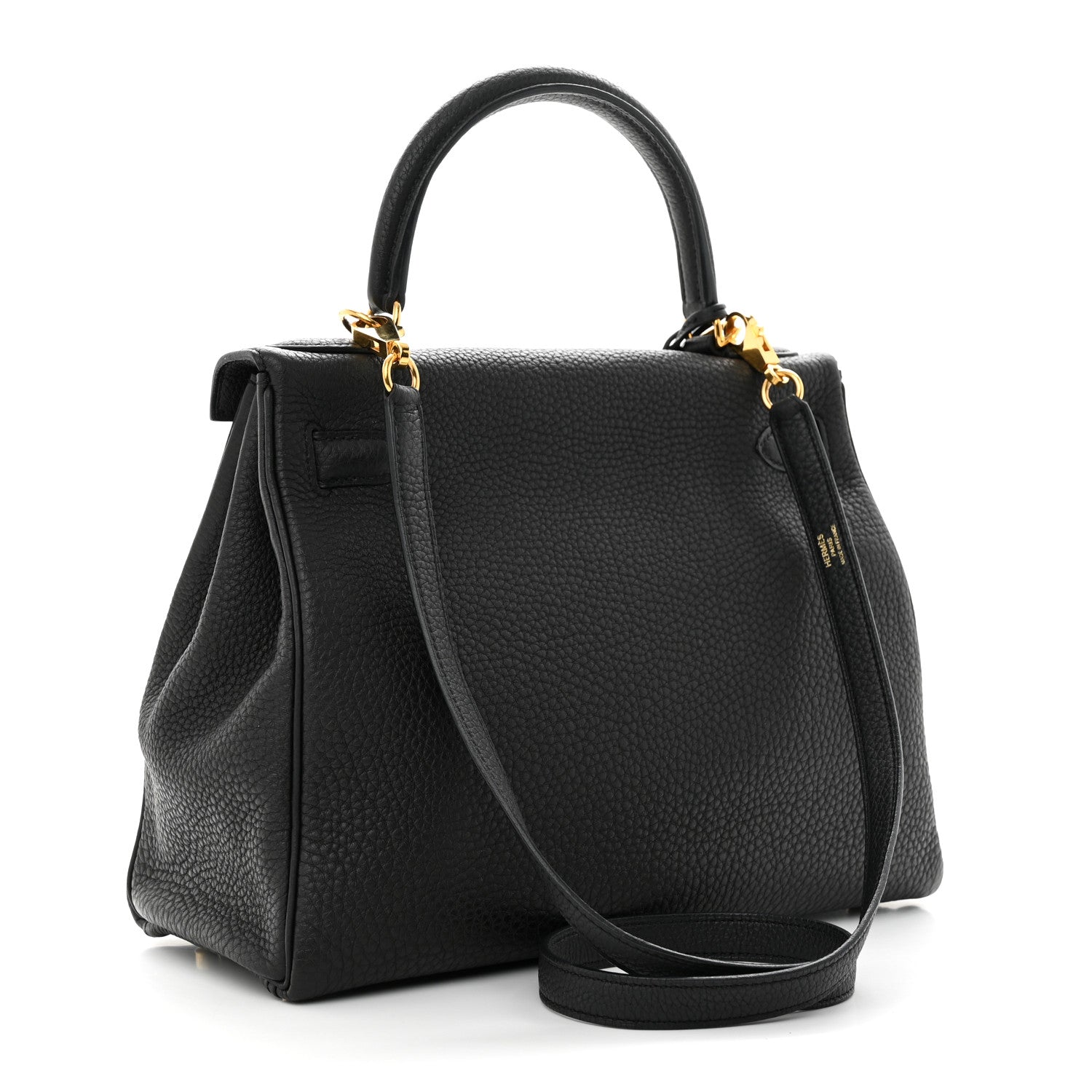 Hermes Togo Kelly Retourne 28 Black 3 of 11