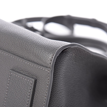 Saint Laurent Grained Calfskin Small Supple Sac De Jour Grey 10 of 15