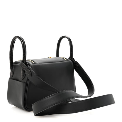 Hermes Swift Matte Alligator Mini Touch Lindy 20 Black 5 of 19