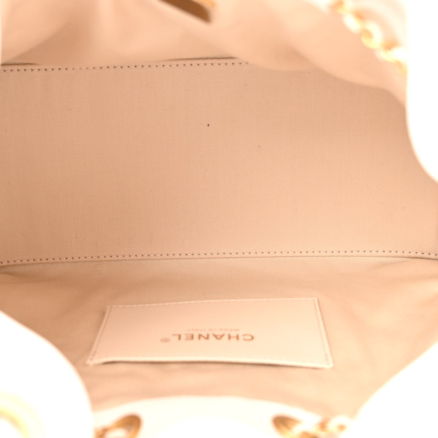 Caviar Quilted Small Chanel 25 Handbag White