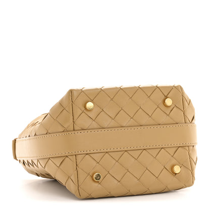 Bottega Veneta Calfskin Nappa Intrecciato Candy Wallace Dark Praline 4 of 12