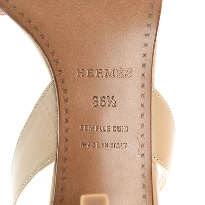 Hermes Nappa Night 70 Slingback Sandals 36.5 8 of 14