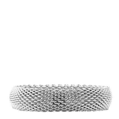 Tiffany Sterling Silver Somerset Mesh Bracelet 3 of 4