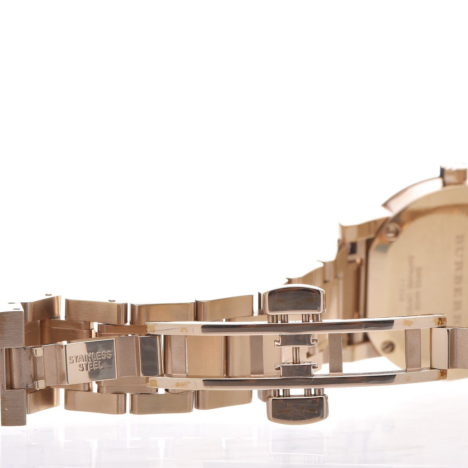 Burberry Stainless Steel 26mm Heritage Quartz Watch Gold BU9227 5 of 7