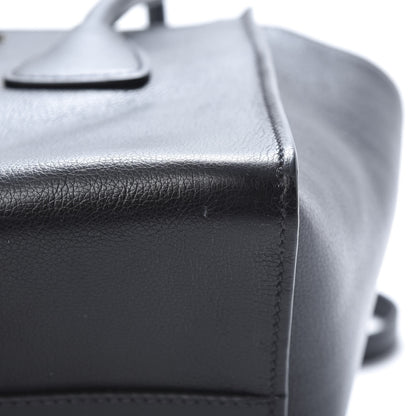 Prada Glace Calf Small Twin Pocket Tote Black 11 of 11