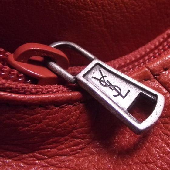 Saint Laurent Leather Mombasa Horn Bag 9 of 9