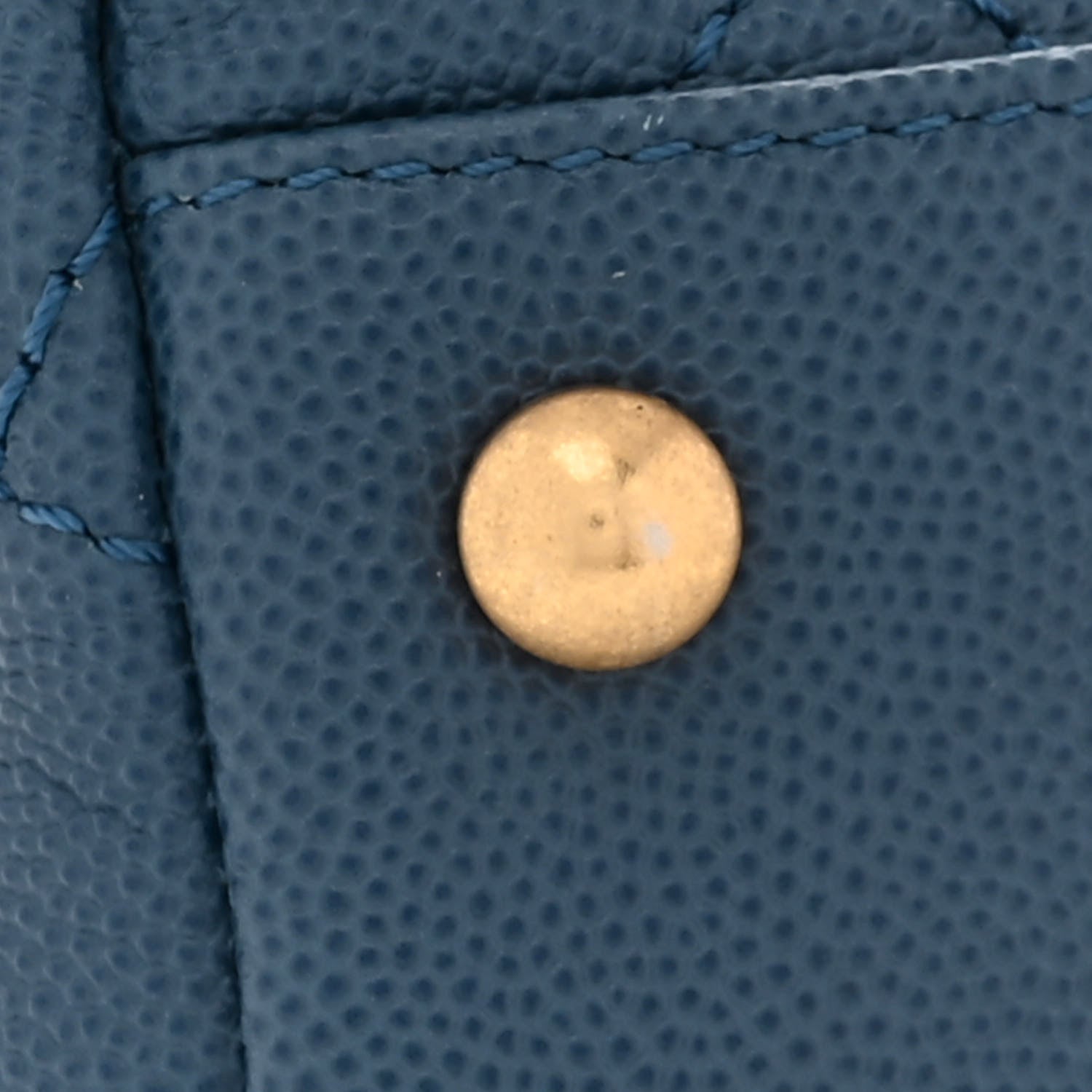 Chanel Caviar Quilted Small Coco Handle Flap Blue 11 of 13