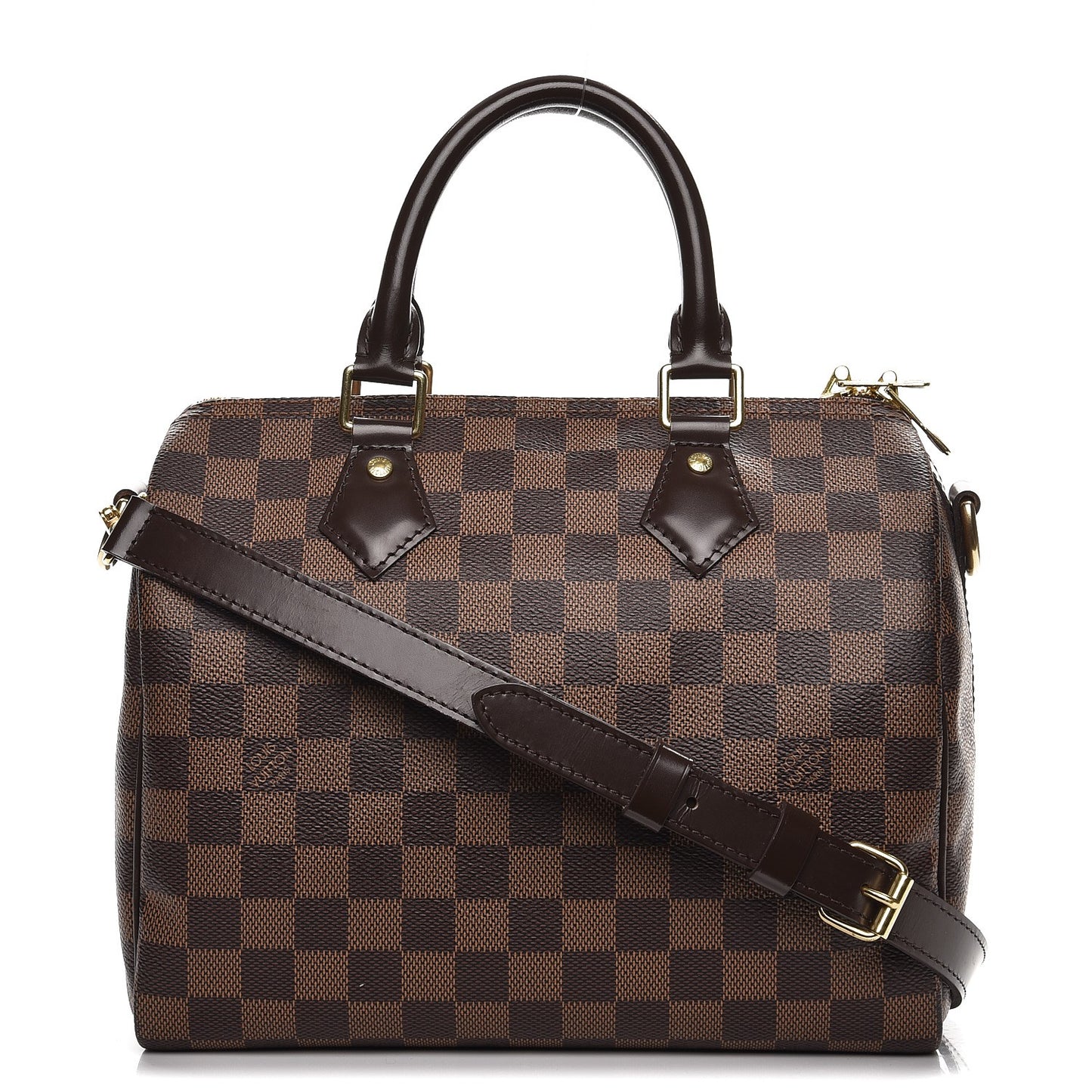Damier Ebene Speedy Bandouliere 25