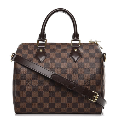 Louis Vuitton Damier Ebene Speedy Bandouliere 25 1 of 11