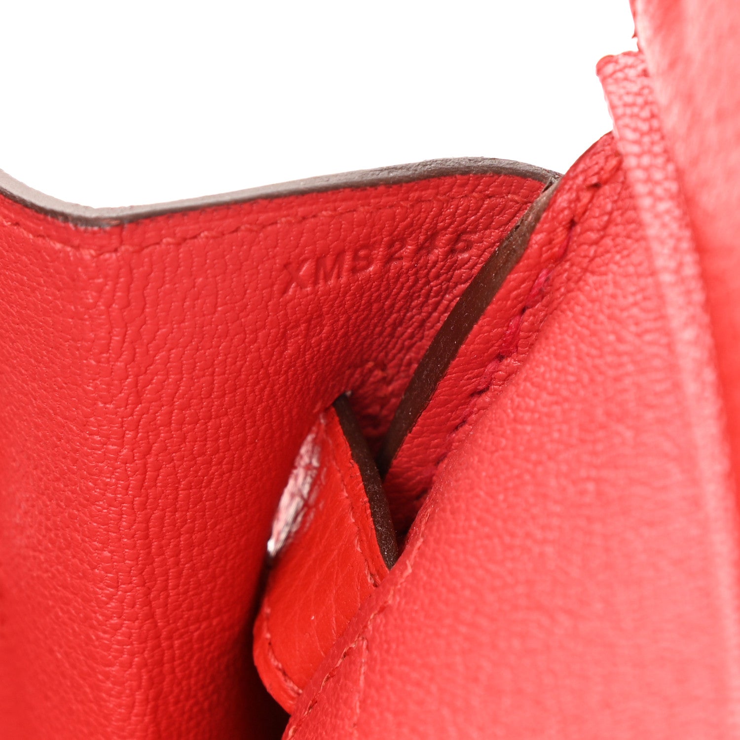 Hermes Taurillon Clemence Birkin 30 Rouge Tomate 6 of 12