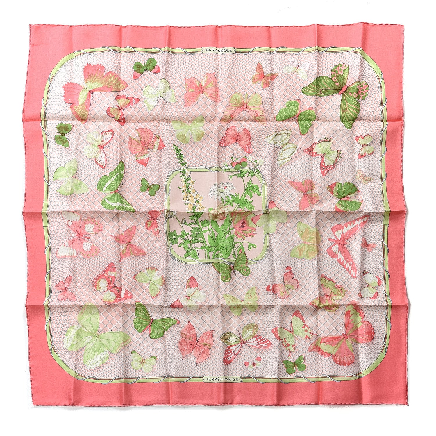 Hermes Silk Farandole Scarf 90 1 of 4