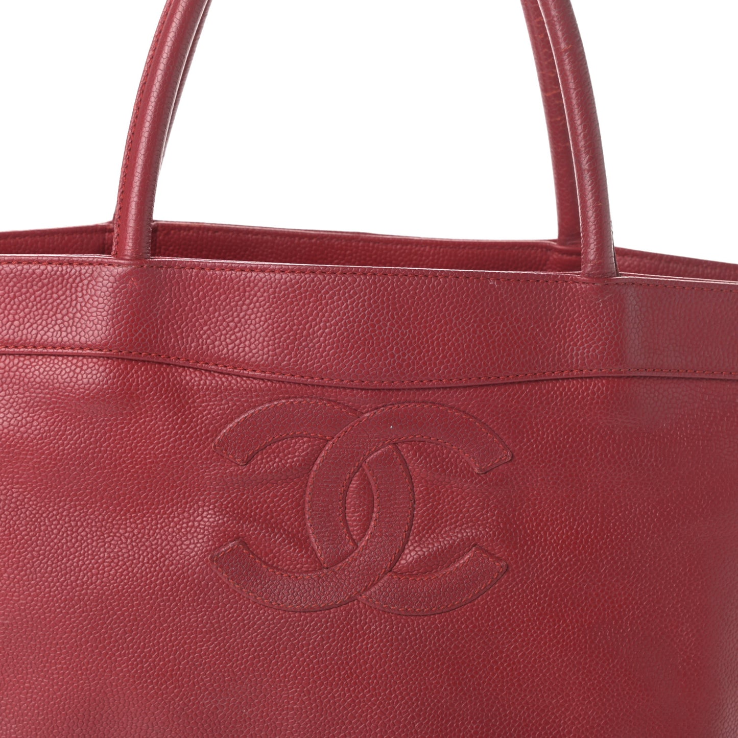 Caviar CC Tote Red