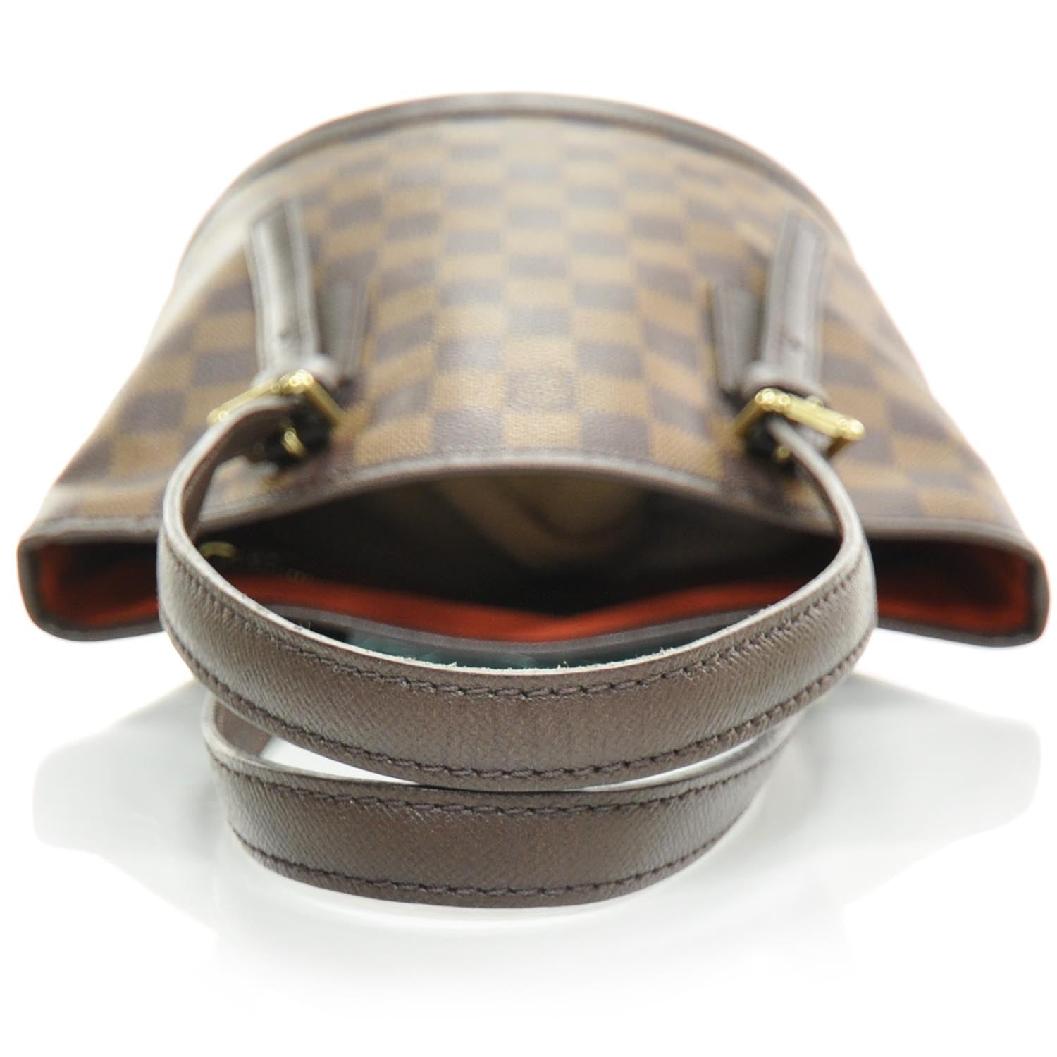 Louis Vuitton Damier Ebene Marais Bucket 23 3 of 8