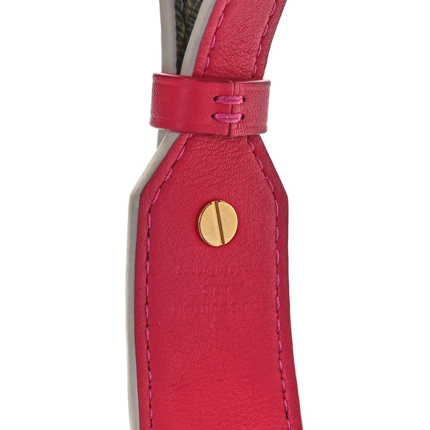 Monogram Bandouliere Shoulder Strap XL Hot Pink