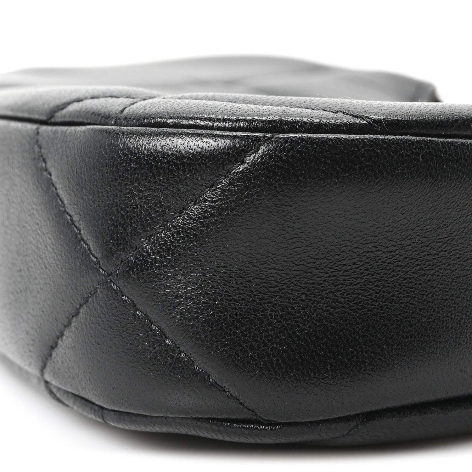 Chanel Lambskin Quilted Chanel 19 Hobo Clutch With Chain Black 10 of 11