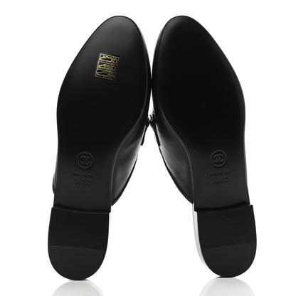Chanel Lambskin Chain CC Mules 36.5 Black 5 of 8