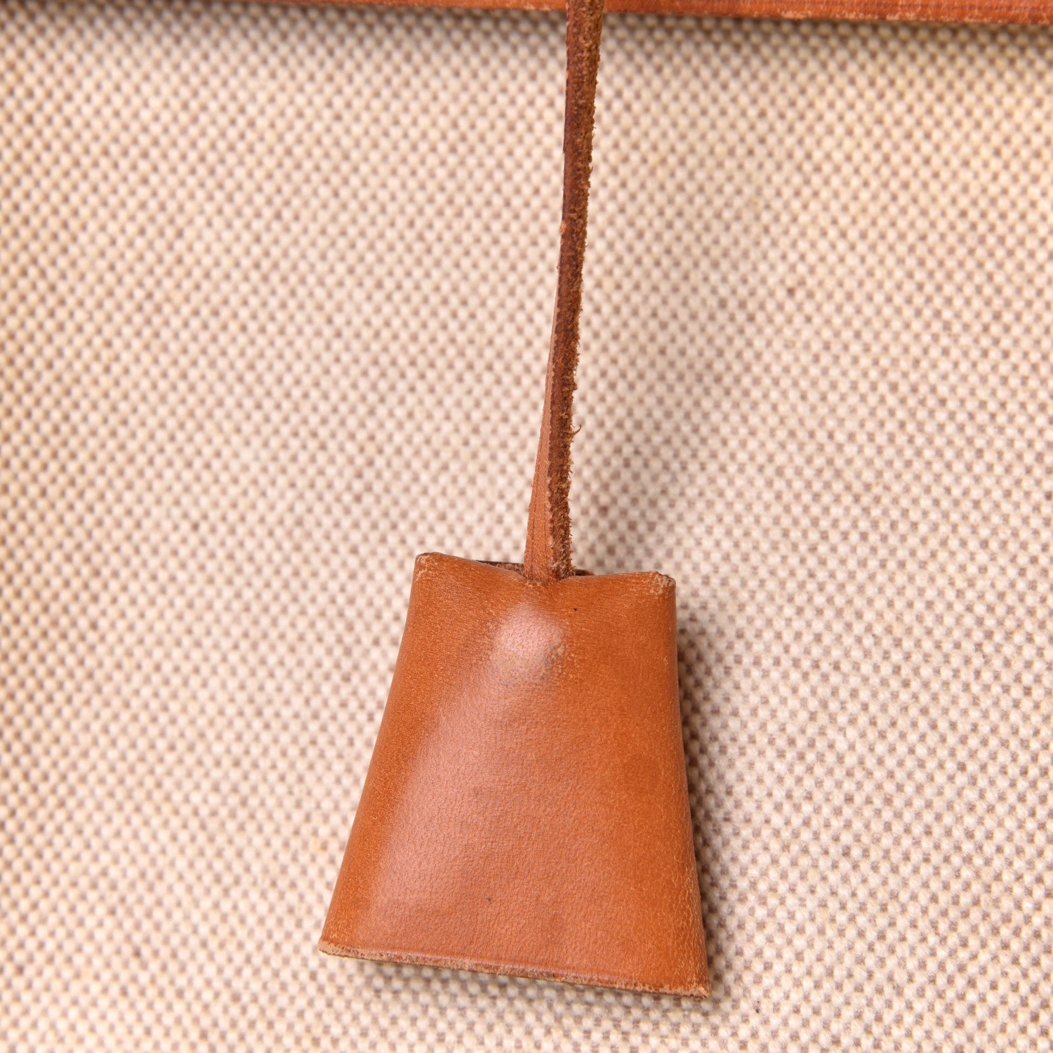 Hermes Toile Vache Calfskin Herbag 30 PM Backpack Natural 7 of 11