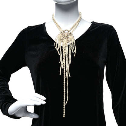 Chanel Pearl CC Multi Strand Necklace 2 of 6
