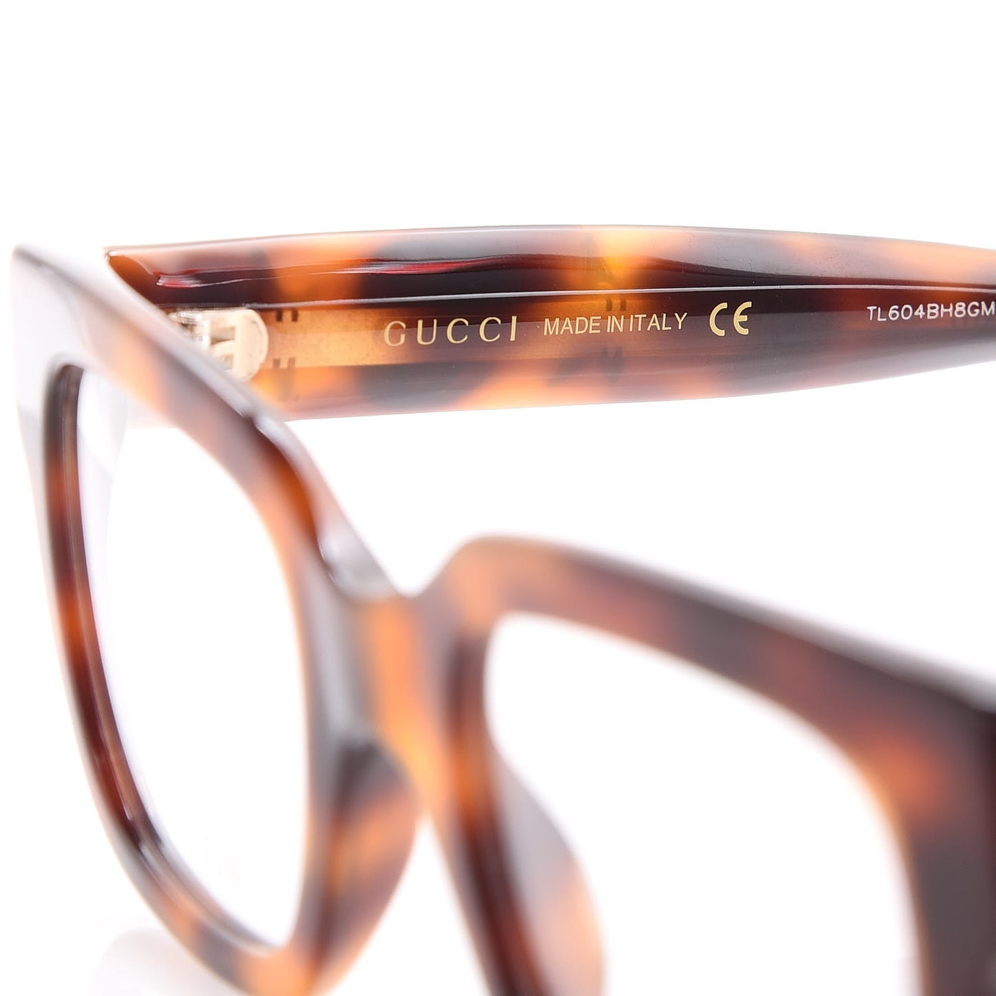 Rectangle Eye Glasses GG0210O Tortoise